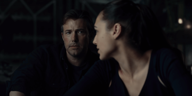 Bruce Wayne Ben Affleck and Diana Prince Gal Gadot