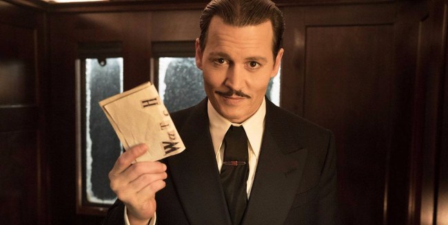 Johnny Depp Murder on the orient express