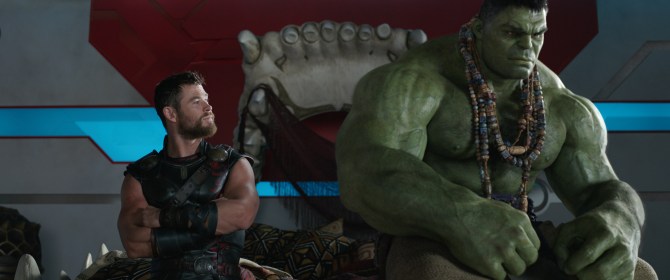 Thor and Hulk in Thor Ragnarok