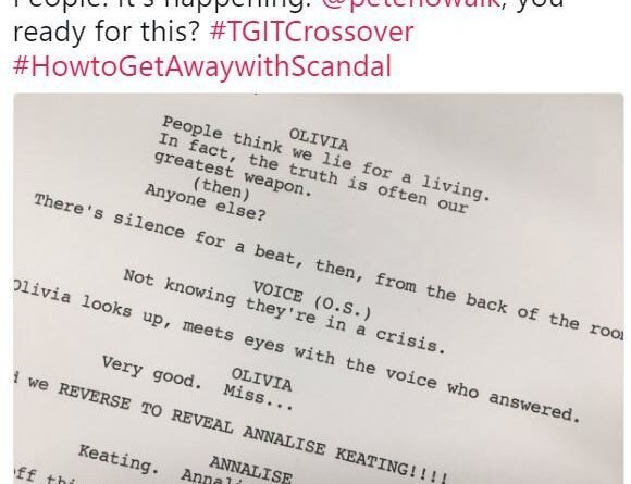 Shonda Rhimes, How To Get Away With Scandal,
