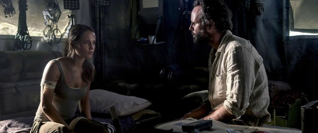 Tomb Raider, Lara Croft, Alicia Vikander, Walton Goggins