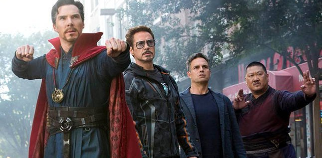 Infinity War, Doctor Strange, Iron Man, Hulk