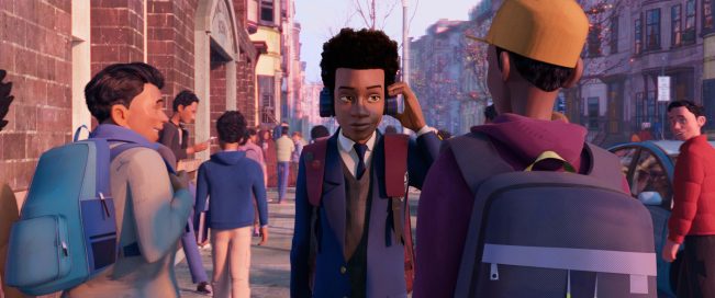 Spiderverse - Miles school