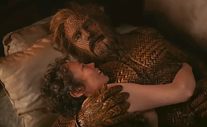 Olivia Colman and Alexander Skarsgård, Wicker
